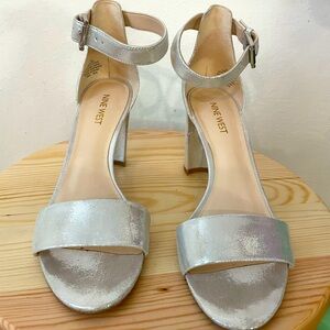 Silver heels